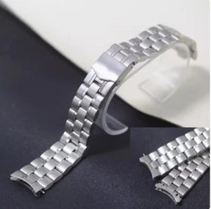 S steel bracelet band strap (FITS) TAG Heuer 20mm Y-P5 FAA005 clasp - Picture 1 of 2