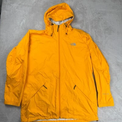 North Face Hyvent Mountain Parka Mens XL Yellow Preowned Gorpcore - Image 1 of 4