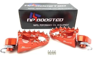 Racing Wide Foot Pegs Footrest Universal Pro For KTM SX50 SX65 SX85 SX125 SX250 - Bild 1 von 2
