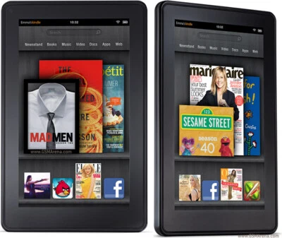Amazon Kindle Fire 1st Gen 7" Tablet Reader 8GB Hdd 1.0Ghz CPU WiFi D01400 Black - Image 1 of 4