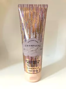Bath & Body Works Champagner-Toast ultimative Feuchtigkeitskörpercreme volle Größe 8 Oz. - Bild 1 von 1