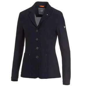 Schockemohle Damen Air Cool 4-Knopf Show Jacke - Schwarz, Navy - Atmungsaktiv - Bild 1 von 5