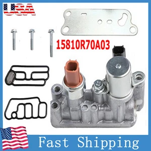 Variable Timing Solenoid For Honda Accord Crosstour Odyssey Pilot 15810R70A03 - Picture 1 of 10