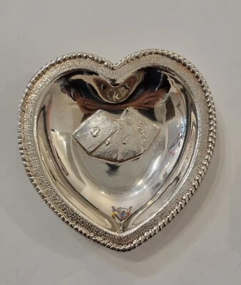 POSACENERE ARGENTO EGIDIO BROGGI MILANO . originale - Immagine 1 di 3