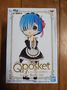 Re: Zero Rem Maid Q Postket schwarzes Kleid Version A von Banpresto neu versiegelt Qposket - Bild 1 von 6