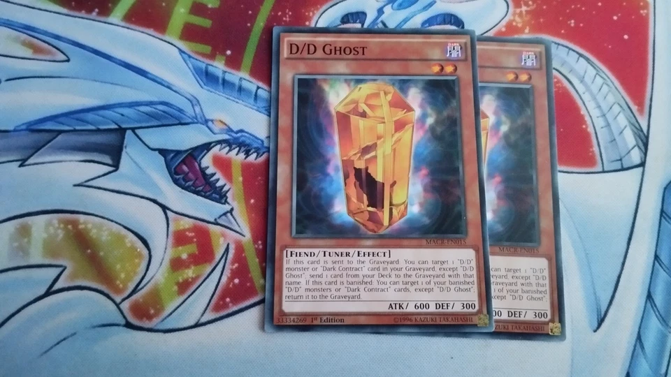 Yu Gi Oh - 2x D/D Ghost - MACR-EN015 - Common - 1st Edition - Near Mint - Image 1 of 1