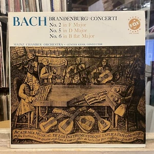[CLASSICAL]~EXC LP~BACH~GUNTER KEHR~MAINZ CHAMBER ORCHESTRA~Brandenburg Concerti - Picture 1 of 5
