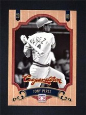 2012 Panini Cooperstown #89 Tony Perez - NM-MT