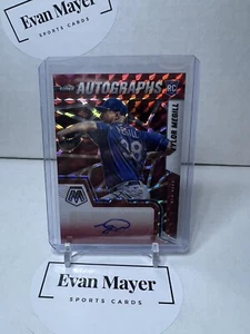 TYLOR MEGILL 2022 Panini Mosaic Red AUTO RC NEW YORK METS - Picture 1 of 2