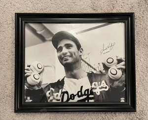 Sandy Koufax "4 No Hitters" INSCRIPTION - Signed Auto 16x20 - Mounted Memories - Picture 1 of 8