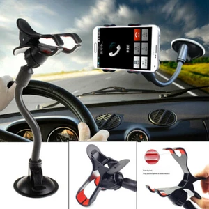 Universal 360° Car Windshield Holder Desktop Mount For Cellphone Tablet GPS - Picture 1 of 15