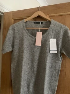 Wool over Short Sleeve Size S Wool And Cashmire Jumper - Picture 1 of 8