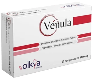 Oikya Pharma Venula Integratore Compresse Vene Varicose Gambe Ragadi da 1290mg - Imagen 1 de 10