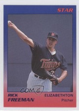 1989 Star Elizabethton Twins Richard Freeman #8