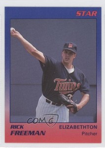 1989 Star Elizabethton Twins Richard Freeman #8