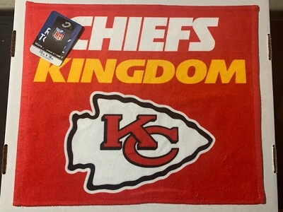 Toalla de rally Kansas City Chiefs NFL 15x18 "Chiefs Kingdom" Foto 1 de 3