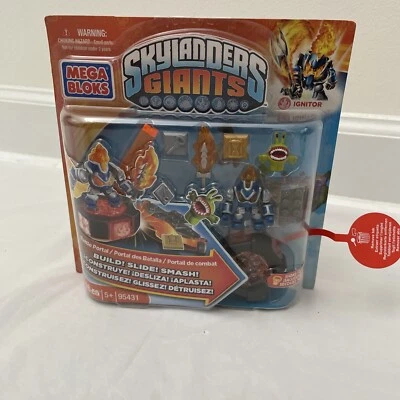 Raro 2012 Mega Bloks Skylanders Giants Ignitor Battle Portal Set Foto 1 de 3