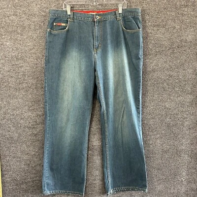 Pantalones de mezclilla Pierre Cardin PCD para hombre rectos talla 40R azul 100 % algodón tiro alto Foto 1 de 4