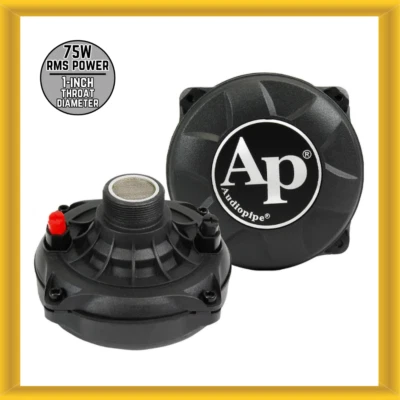 Audiopipe ADR-250 Film Compression Driver 2" Kapton Voice Coil 75W RMS Power - Image 1 of 3