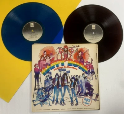 Various HAPPY ROCK/Máximo New Wave (1981) import 2LP BLUE & BROWN Vinyl  a9111 - Image 1 of 4