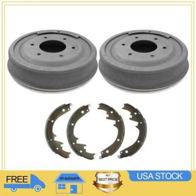 Kit delantero tambores de freno y zapatas de freno XH para camioneta Chevrolet C10 1963-1964 Foto 1 de 4