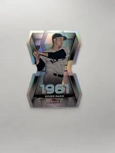 2022 Topps Finest - Finest Career Years Die-Cut Roger Maris #FCY-RM - Picture 1 of 2