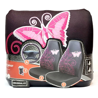 Soporte para teléfono volante asiento mariposa ajuste universal 4 piezas auto Drive Foto 1 de 4