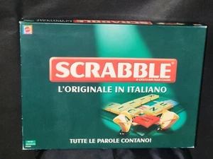Mattel Scrabble Italian Version Board Game 2002 L'originaly In Italiano - Picture 1 of 9