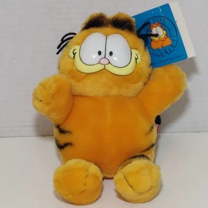 Dakin 1978-1981 Garfield 8" Plush Stuffed Animal United Features Syndicate Vtg - Picture 1 of 13