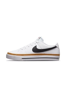 Nike Women's Gymnastics Shoes, White White Black Desert Ochre Team Orange, 8 US - Picture 1 of 7