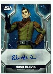Star Wars Topps Holocron Autograph A-RAD Robin Atkin Downes Rush Clovis 203/500 - Picture 1 of 2