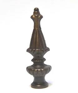 VINTAGE DECORATIVE LAMP FINIAL 1/4 THREAD - Picture 1 of 3