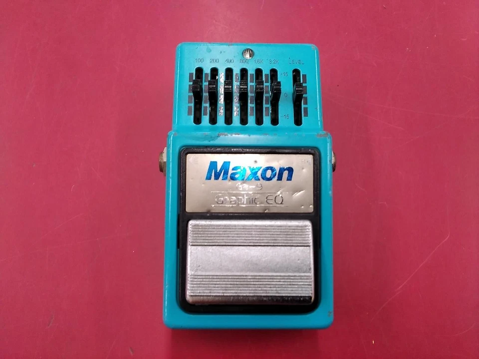 MAXON GE-9 Equalizer Guitar Effect Pedal Vintage JP - Image 1 of 4