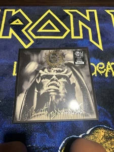 Behemoth ‘The Shit Ov God’ White W/black/gold Marbled . Vinyl Lp. 600. Sealed - Picture 1 of 3