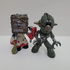Fallout 4 Funko Mystery Minis Assaultron & Evil Within The Keepe Lot of 2 - Picture 1 of 3