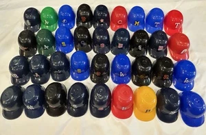 Lote de 36 mini cascos de recuerdo de béisbol Ice Cream MLB. Plástico. 5.5"Lx3.5"x2.5" - Imagen 1 de 15