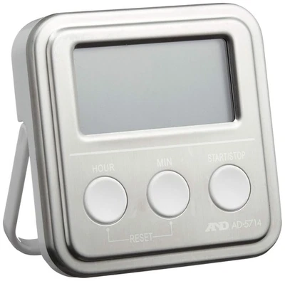 A&D 20-hour timer [stainless steel top] AD-5714 - Image 1 of 3
