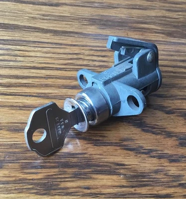 Mercury Lincoln 1950~1951 cerradura de guantera con llave de colección interior mango de perilla de tablero- Foto 1 de 4