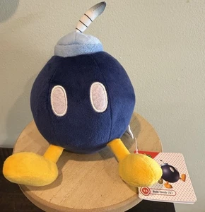 Super Mario Bob Omb Plush Toy Good Stuff 7" Nintendo - Picture 1 of 6