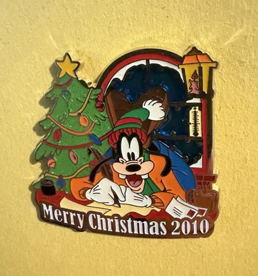 Juego de Colgador de Puerta Disney Pin Navidad 2010 Goofy Edición Limitada 1000 Foto 1 de 4