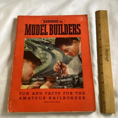 Manual de tren Lionel 1940 de colección modelistas diversión y hechos para ferrocarriles aficionados Foto 1 de 4