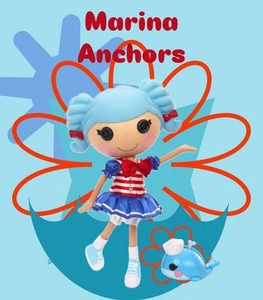 MGA Entertainment Lalaloopsy Marina Anchors Full Size 12 Inch Doll almost NEW - Bild 1 von 2