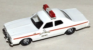 RTR HO=1/87 vehicle Busch 1976 Dodge Monaco Fire Department CAR Chattanooga TN - Picture 1 of 5