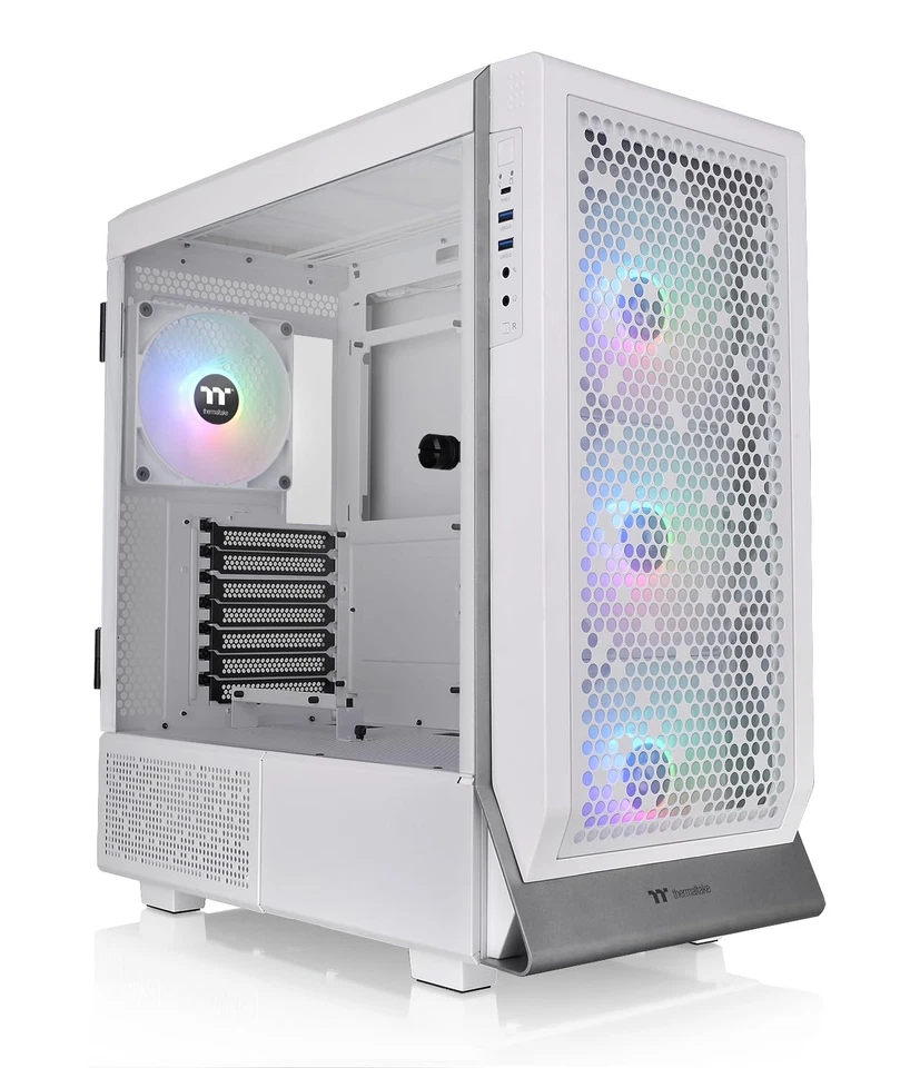 Thermaltake Ceres 500 Snow Edition Mid Tower E-ATX Computer Case with Tempered - Image 1 of 1