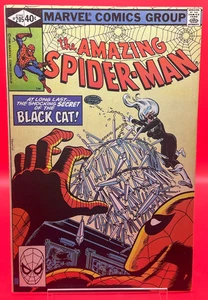 AMAZING SPIDER-MAN #205 (1980 Marvel) FN+ [6.5] Black Cat! BRONZE AGE - Picture 1 of 3