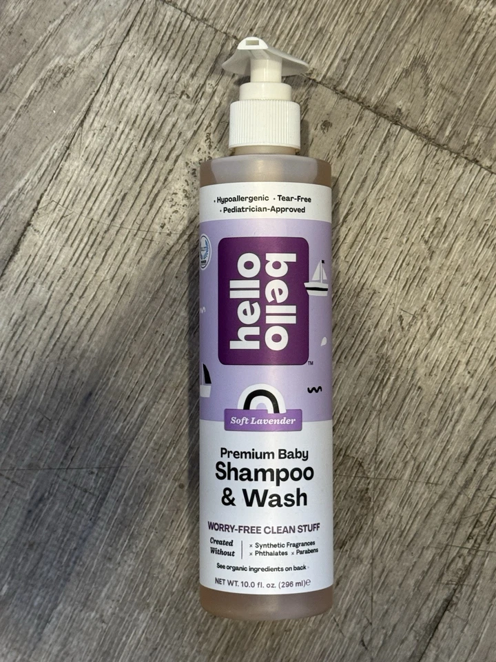 Hello Bello Baby Gentle Shampoo & Body Wash Tear Free Hypoallergenic 10oz  - Image 1 of 1