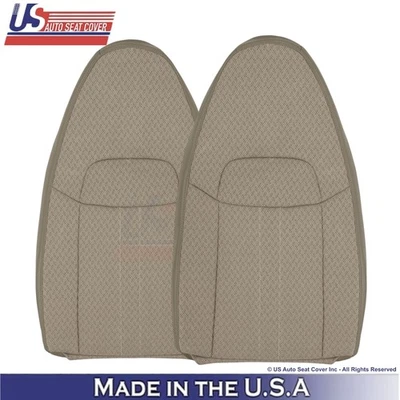 Cubiertas de asiento de repuesto neutras para GMC Savana 2016-2022 de tela superior delantera Foto 1 de 4