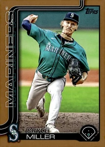 2025 Topps #358 Bryce Miller Gold #/2025 - Picture 1 of 2