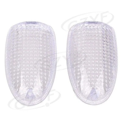 Par de lentes de señal de giro delanteras transparentes para BMW K1200RS 1997-2004 R850R/R1100R/R1100S Foto 1 de 4