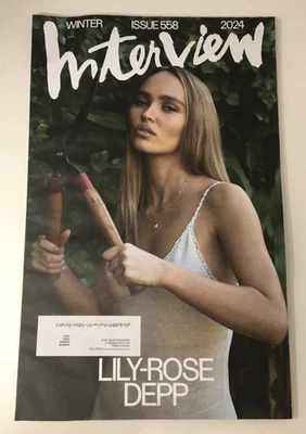 Interview Magazine Issue 558 Winter 2024 Lily-Rose Depp - Image 1 of 3
